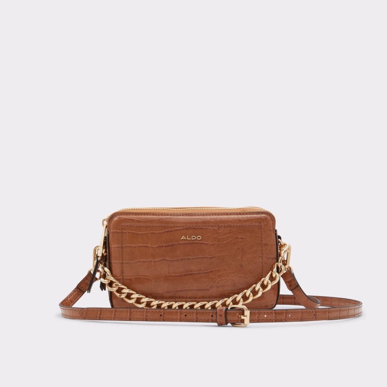 Lunia Cross Body Väska Cognac Aldo Mode