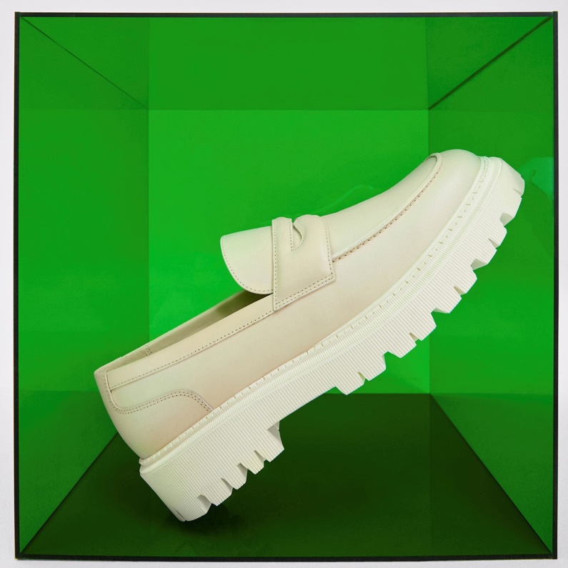 Aldo Bigthink Loafer Med Vitt Ben