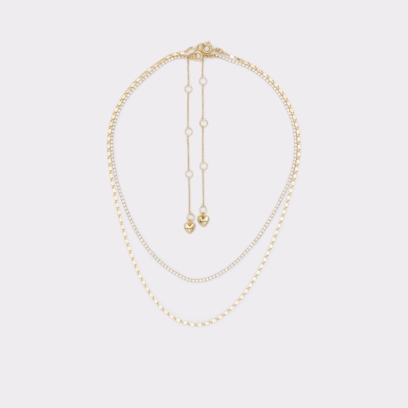 Aiila Halsband Mode Aldo Guld-klar Multi