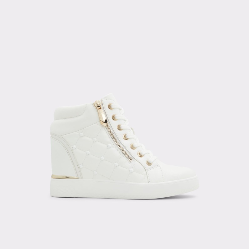Ny Ankomst Ailannah High Top Sneaker Kilklack Aldo Mode Vit