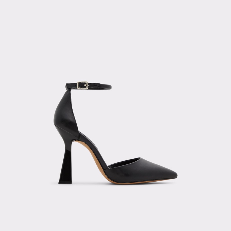 Aldo Fashion Ardcarn Skor Med Strappy Klack Svart