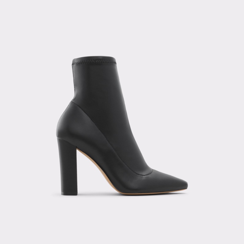 Svart Aldo Fashion Aurya Ankelboot Blockhäl