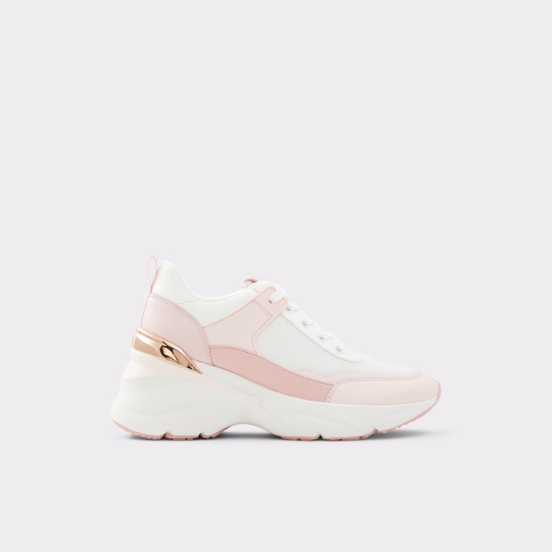 Aldo Fashion Ljusrosa Azuria Wedge Sneaker Joggersula