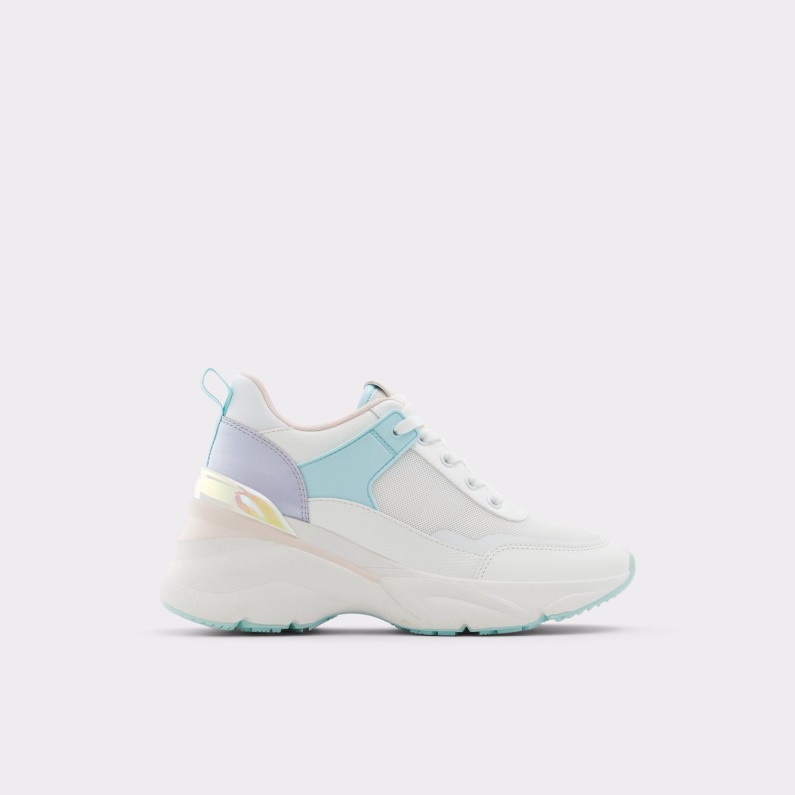 Azuria Wedge Sneaker Jogger Sula Mode Aldo Pastell Multi