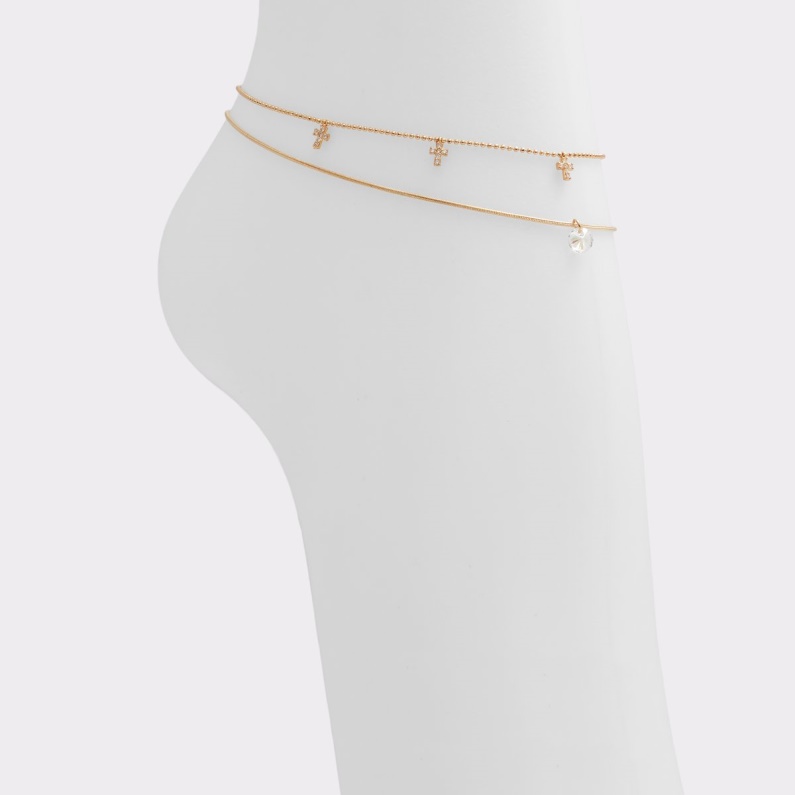 Guldklar Multi Balisa Fotlänk Fashion Aldo