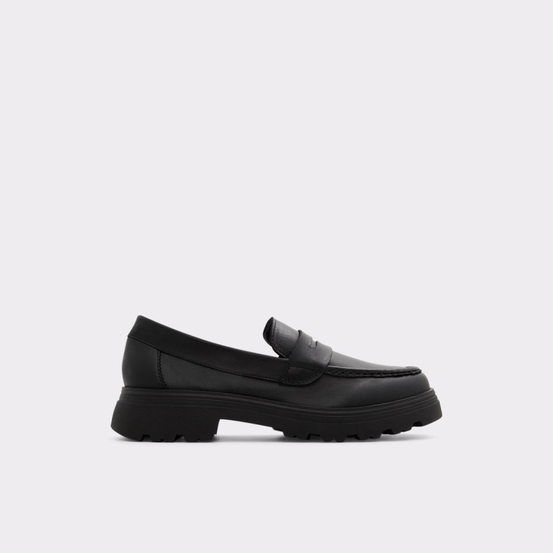 Aldo Biglect Loafer Lug Sole Svart Mode