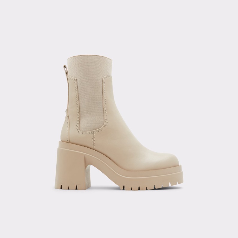 Aldo Bigmood Chelsea Boot Lug Sula Beige Mode