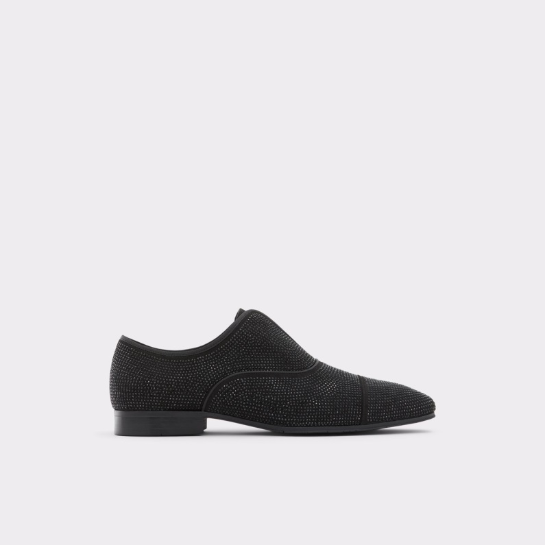 Aldo Bolivar Loafer Svart Textil Glänsande Mode