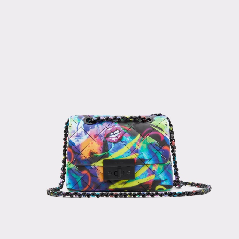 Fashion Multicolor Aldo Slutsåld Bouclay Crossbody-väska