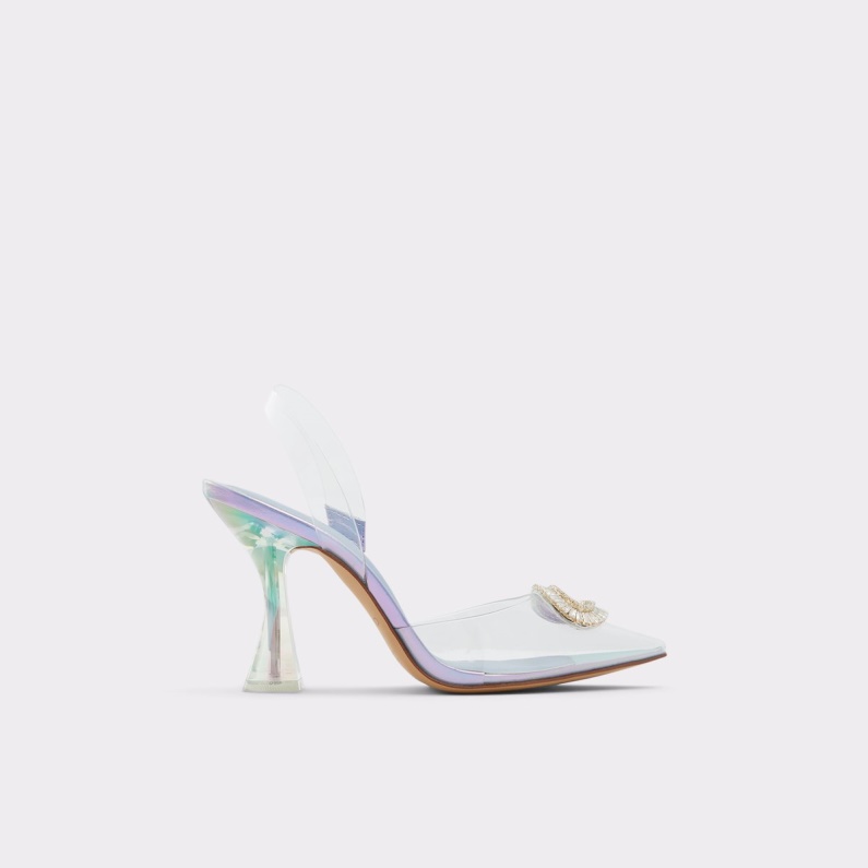 Aldo Fashion Cheers Sling Back Högklackat Lila