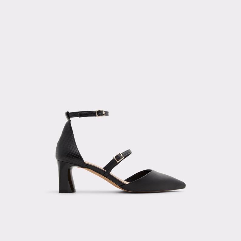 Aldo Fashion Collette Strappy Klacksko Svart