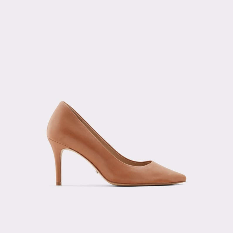 Aldo Coronitiflex Högklackad Sko Stilettklack Cognac Mode
