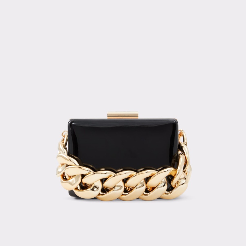 Aldo Fashion Cubetta Box Clutch Svart