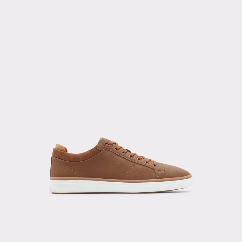 Aldo Fashion Cognac Finespec Low Top Sneaker Cup Sula