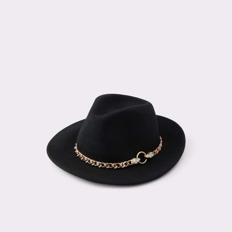 Aldo Fashion Follia Fedora Svart-guld Multi