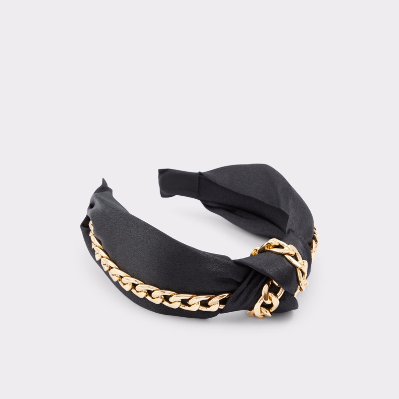 Slutsåld Gohlis Pannband Fashion Aldo Svart-guld Multi