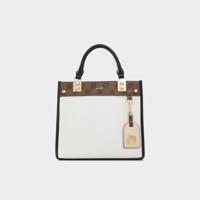 Brun Multi Såld Iconicafe Tote Bag Aldo Mode