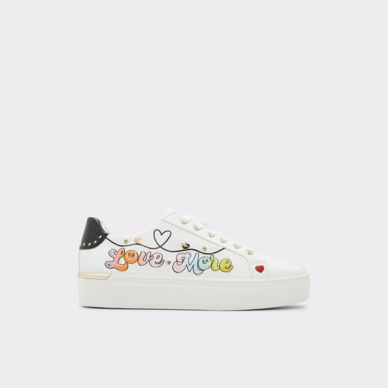 Aldo Vit Multi Fashion Lovemore Låga Sneaker