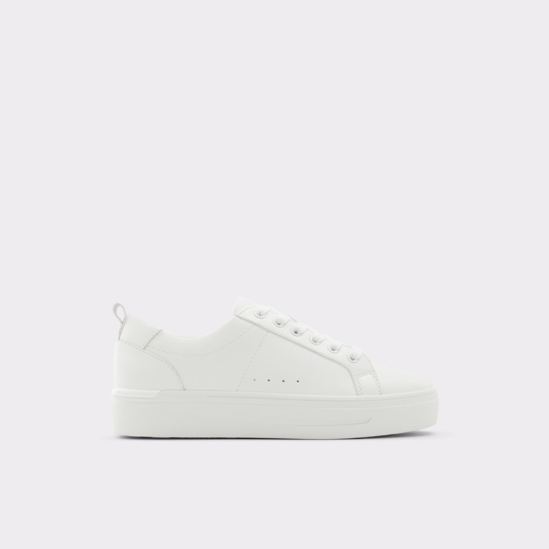 Aldo Slutsåld äng Low Top Sneaker Vit Syntetisk Slät Mode