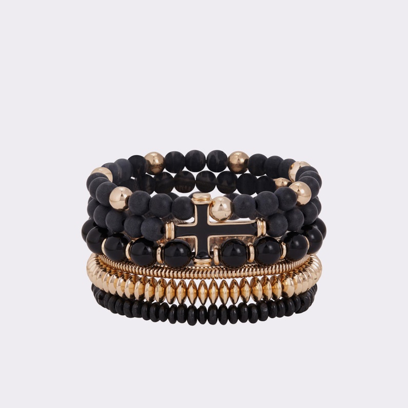 Mode Svart-guld Multi Aldo Nyquist Armband