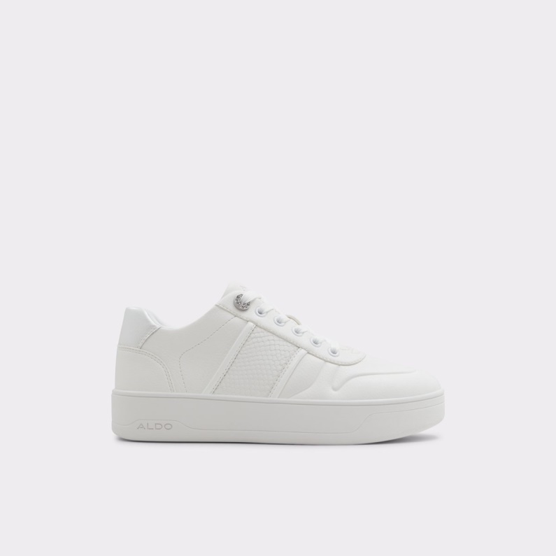 Ny Ankomst Ortive Låg Topp Sneaker Plattform Aldo Mode Vit