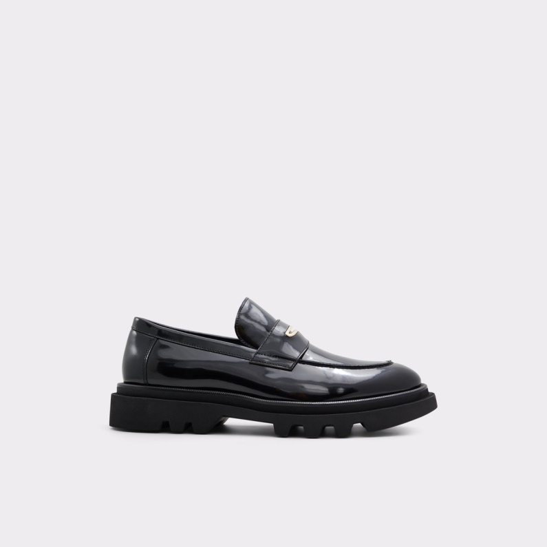 Aldo Black Fashion New Ankomst Pierre Loafer Lug Sula