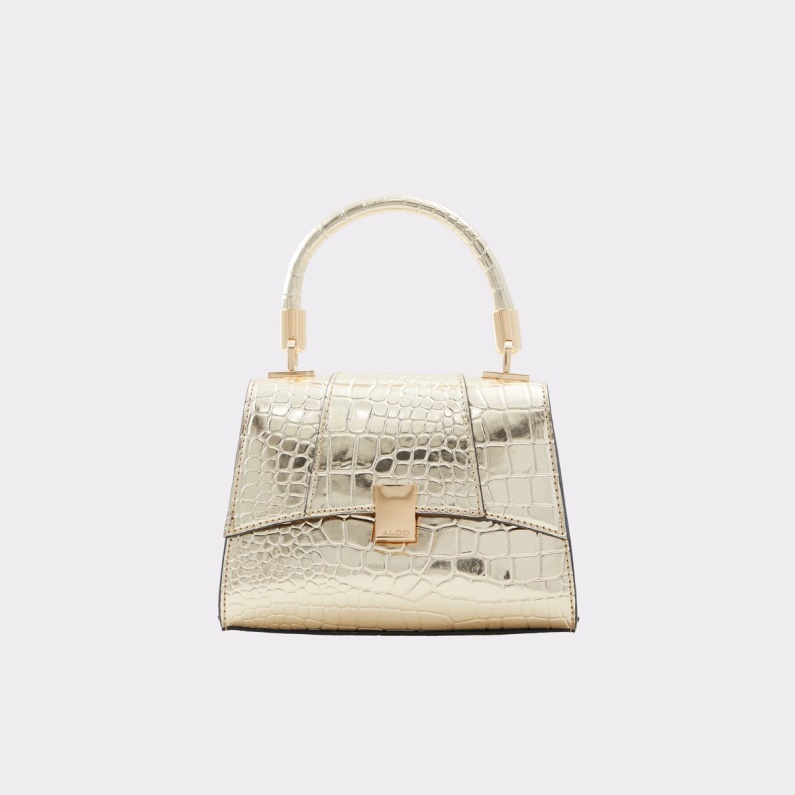 Aldo Fashion Rotorua Väska Med Topphandtag Guld