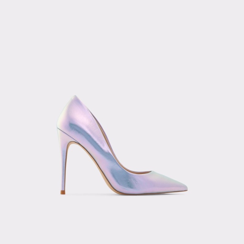 Lila Syntetisk Satin