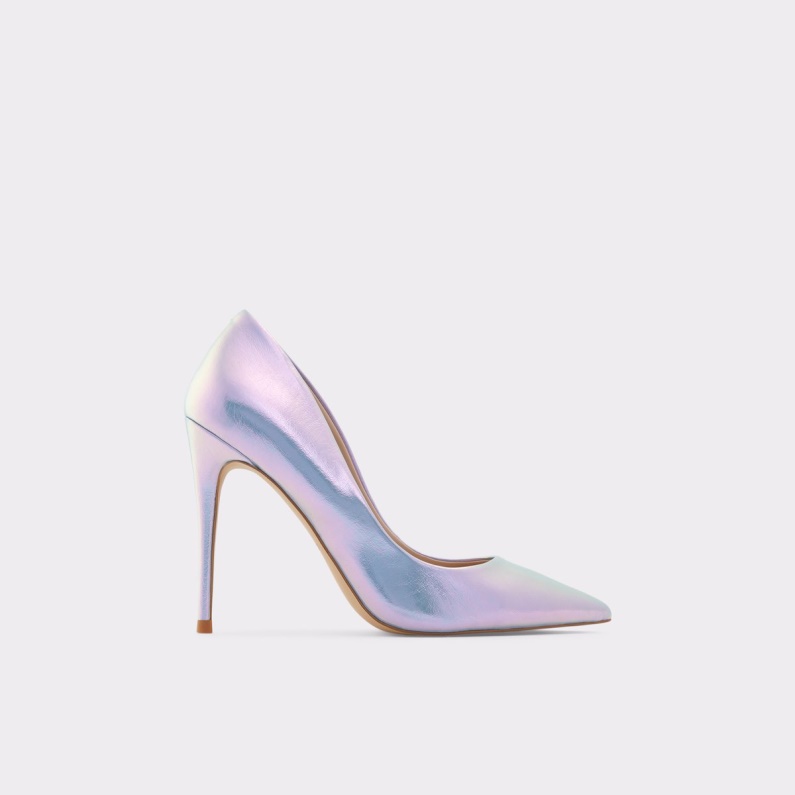 Lila Syntetisk Satin