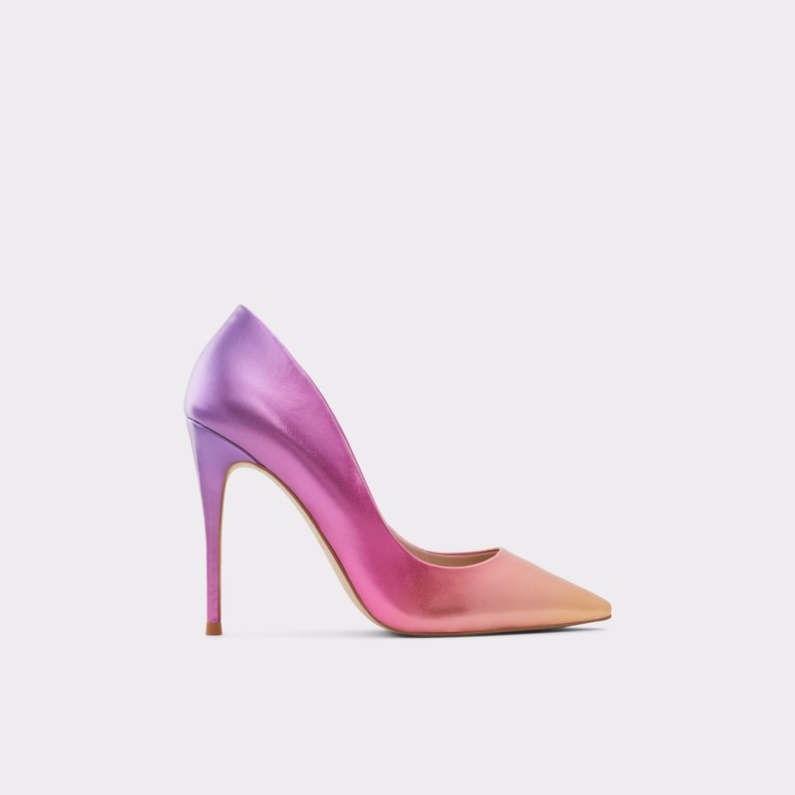 Lila Syntetisk Satin