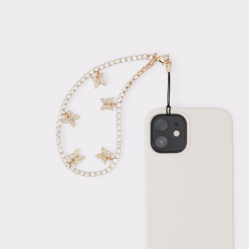 Aldo Fashion Thirawin Mobiltelefonhållare Guldklar Multi