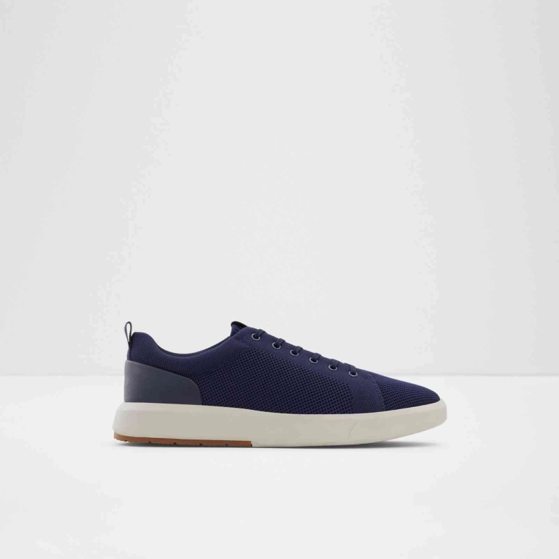 Aldo Blå Mode Dworerid Låga Sneakers Med Snörning