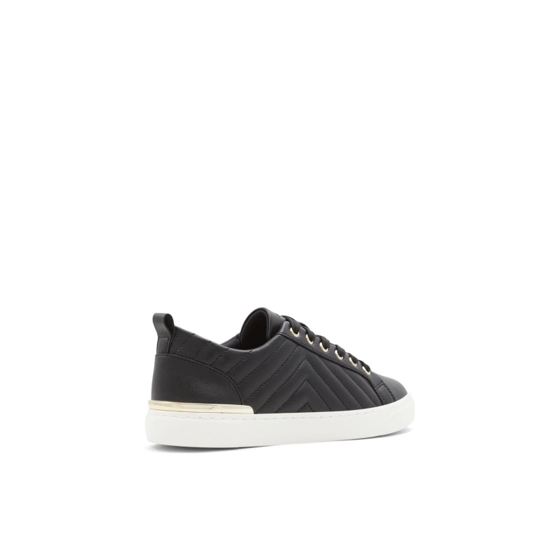 Aldo Dilathielle Låga Sneakers Med Snörning I Svart Mode