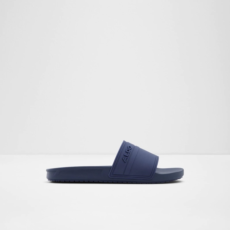 Aldo Dinmore Platta Sandaler Blå Mode