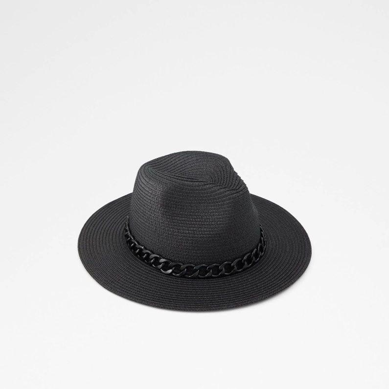 Aldo Mode Svarta Broeni Hattar