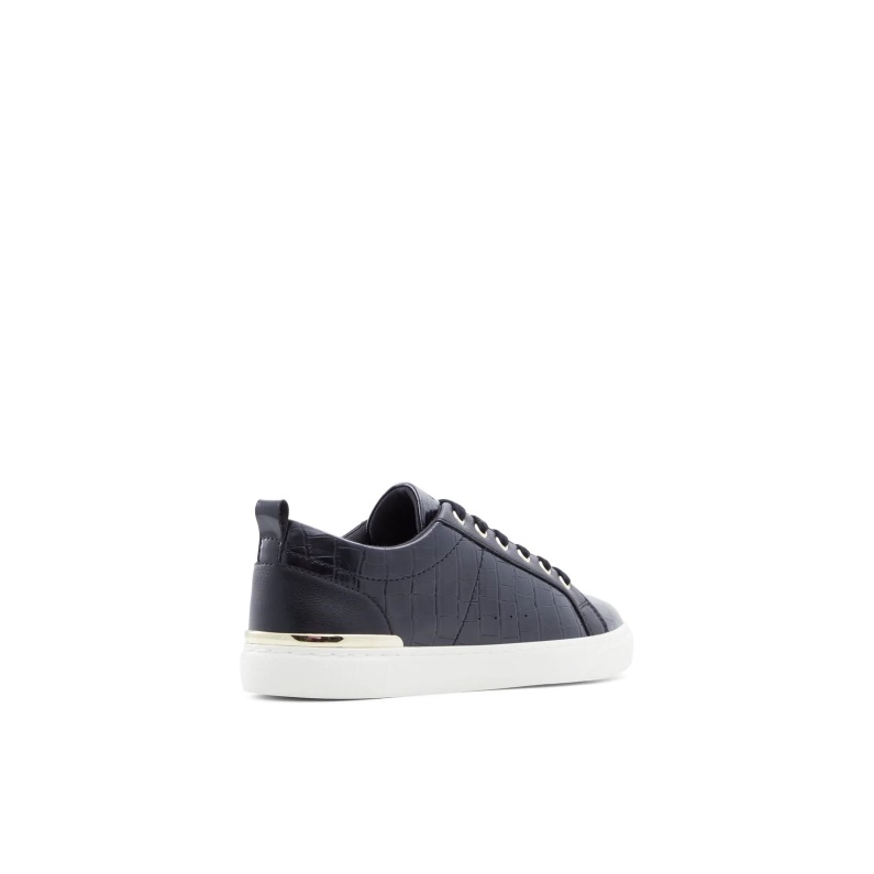 Aldo Mode Svart Dilathielle Låga Sneakers Med Snörning