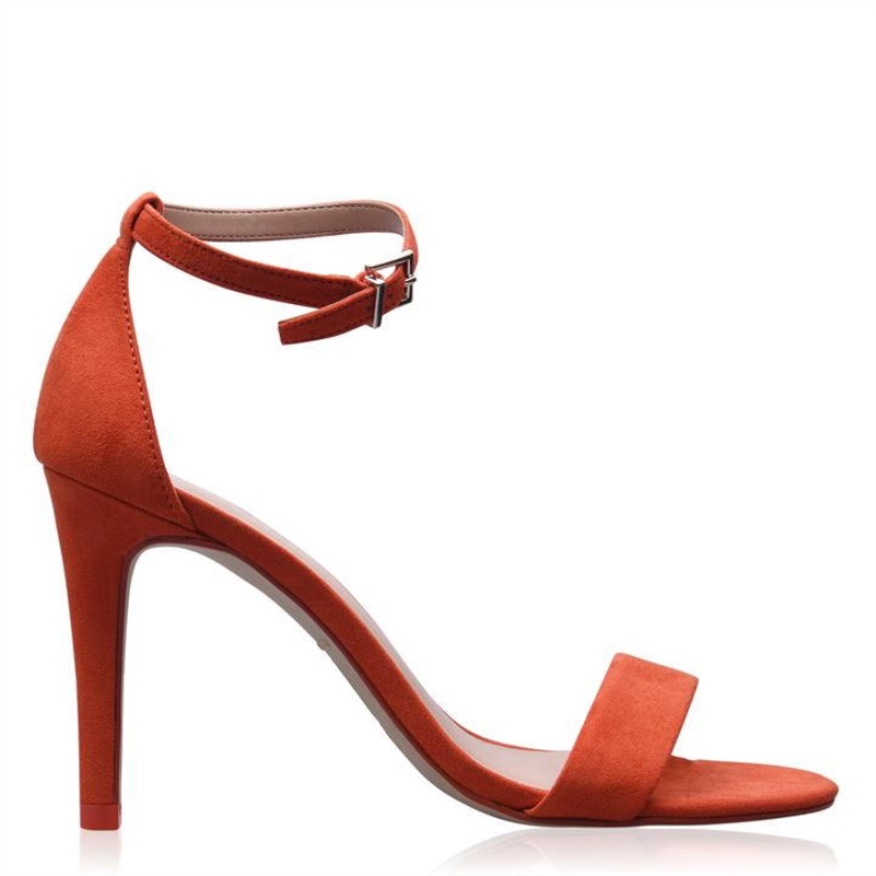 Aldo Ahlberg Sandaler Med Klackar Dam Aldo Mode Ljus Orange