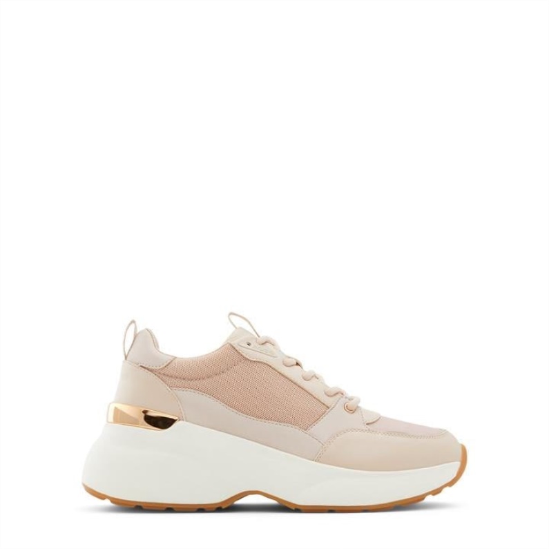 Aldo Goodvibes Sneakers Aldo Mode Ljusrosa