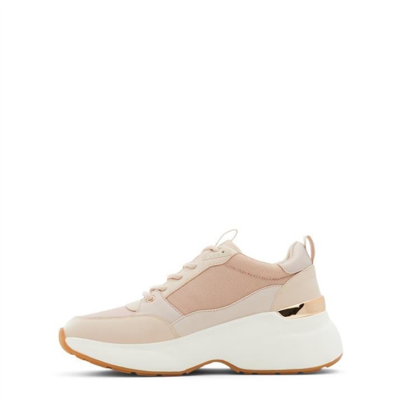 Aldo Goodvibes Sneakers Aldo Mode Ljusrosa