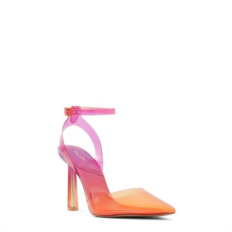 Aldo Solara Sandaler Med Klack Aldo Mode Rosa
