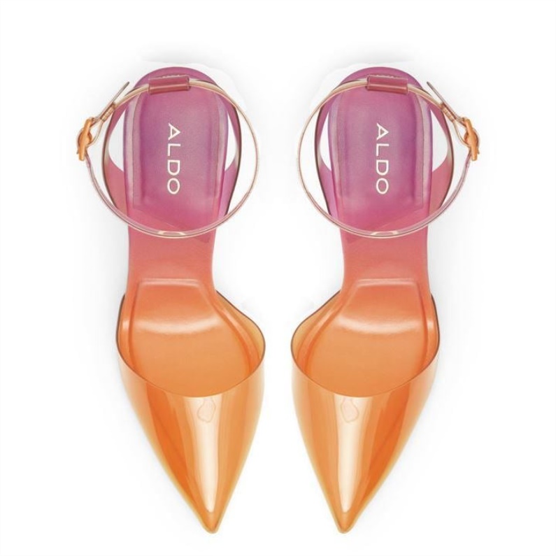 Aldo Solara Sandaler Med Klack Aldo Mode Rosa