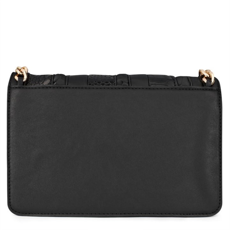 Aldo Vävd Greenwald Crossbody-väska Aldo Fashion Kolsvart