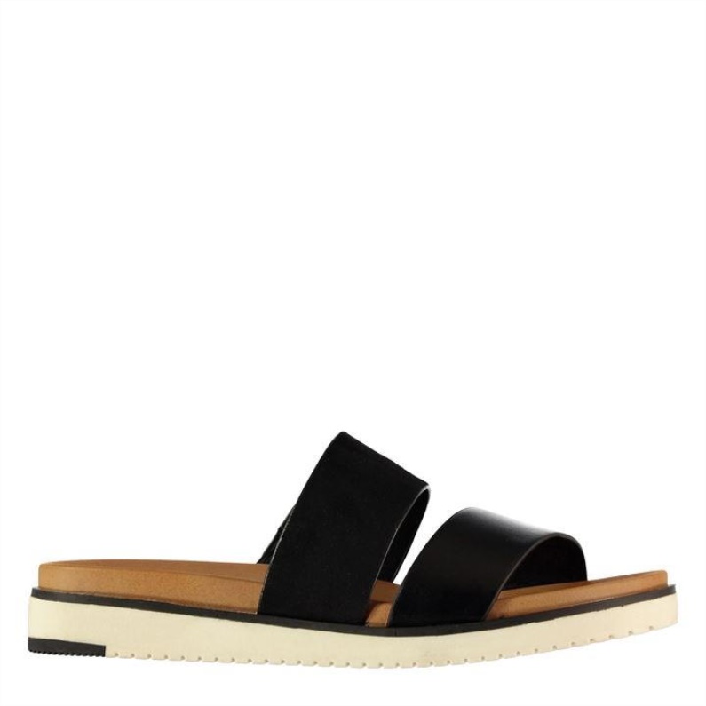 Mode Aldo Aldo Kestell Platta Sandaler Dam Svart