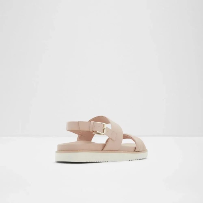 Adwerrandra Dam Sandal Med Platt Rem Ljusrosa Aldo Mode