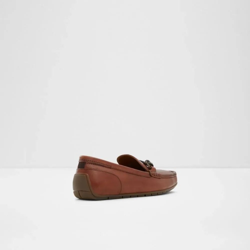 Ambani Herr Slip-on Mandel Tå Loafer Aldo Mode Cognac