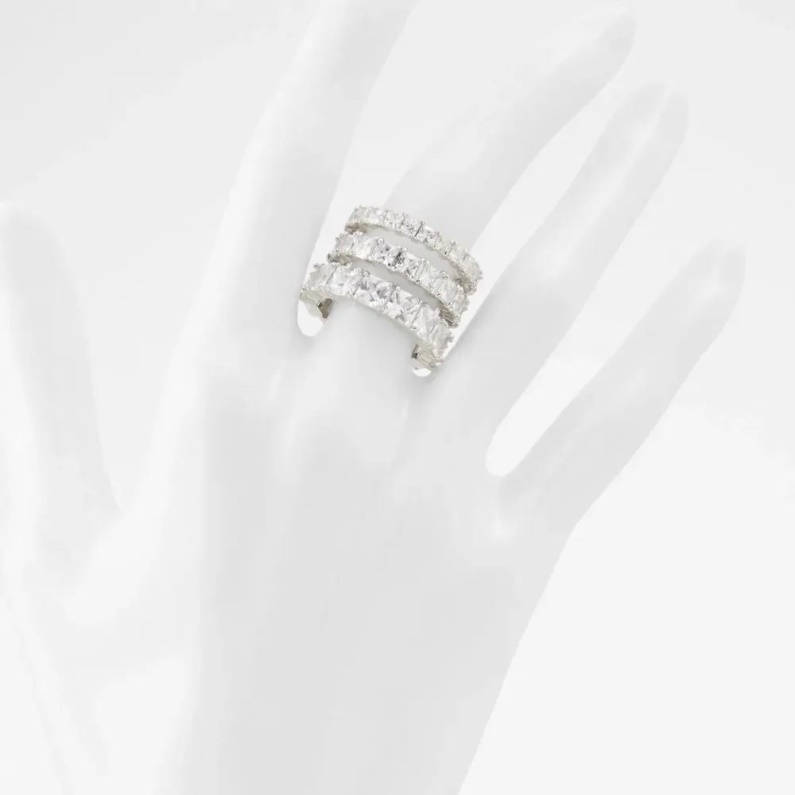 Aldo Aschiana Dam Accessoarer Ringar Silver/klar Multi Fashion