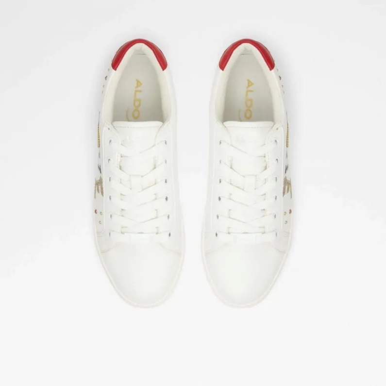 Astendacia Kvinnors Låga Sneakers Mode Aldo Röd