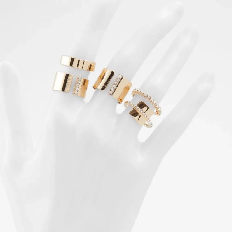 Catta Damaccessoarring Aldo Fashion Gold Multi
