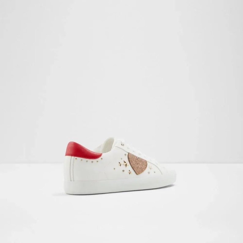 Mode Aldo Chaus Damsneaker Med Snörning Annan Vit