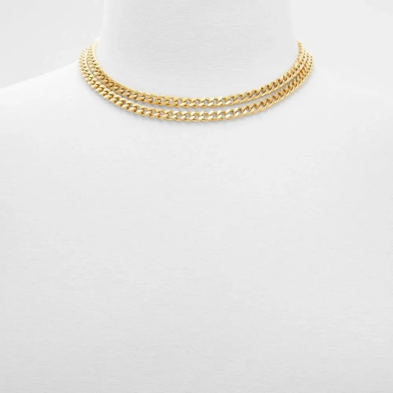 Kuplett Kvinnors Accessoarer Halsband Mode Guld Aldo